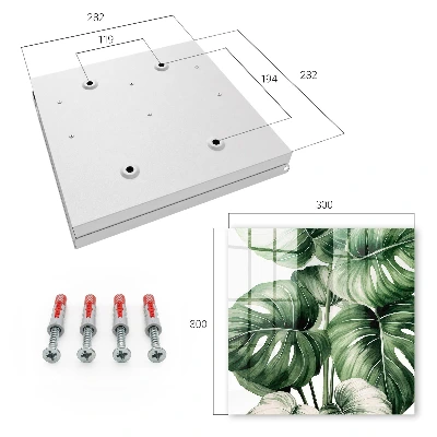 Nyckelbox Gröna blad