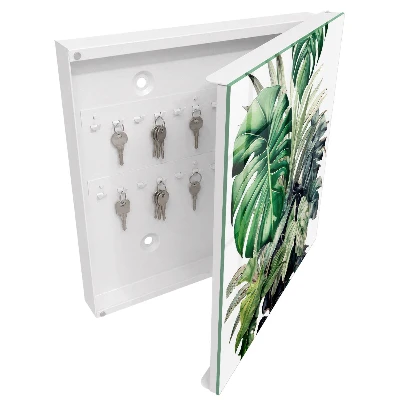 Snygga nyckelskåp Exotiska blad