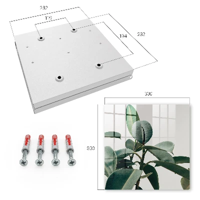 Snygga nyckelskåp Ficusblad