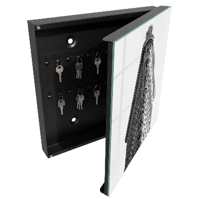 Snygga nyckelskåp Hög arkitektur