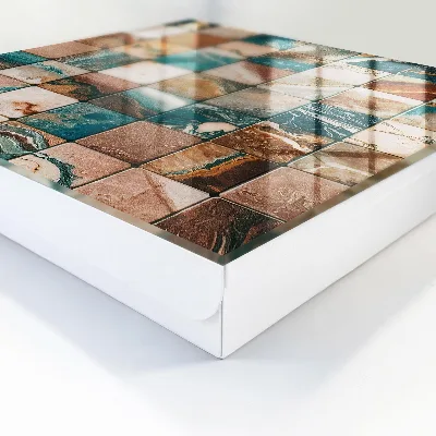 Snygga nyckelskåp Tonal mosaik