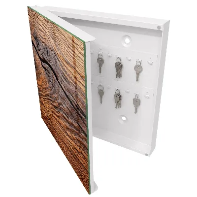 Nyckelskåp Trästruktur