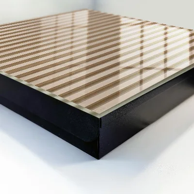 Nyckelbox Beige linjer