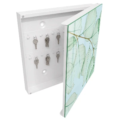Nyckelbox i modellen gröna blad