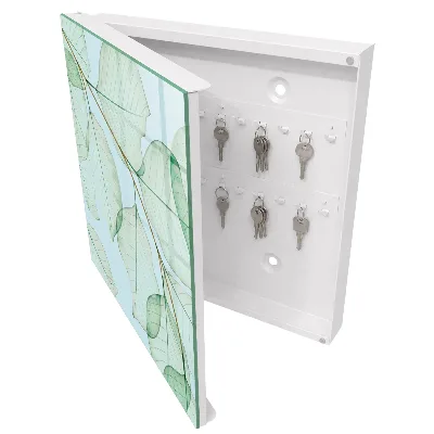 Nyckelbox i modellen gröna blad