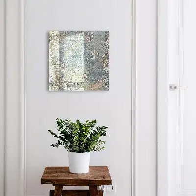 Nyckelskåp Blommönster