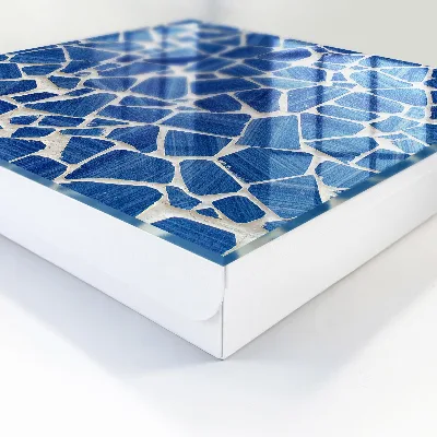 Nyckelskåp Blå mosaik