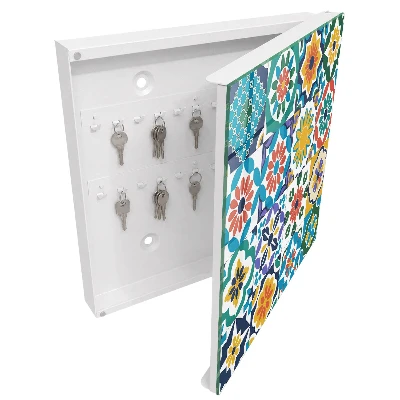 Nyckelbox Blommönster