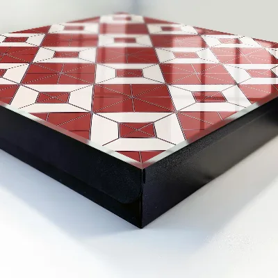 Snygga nyckelskåp Röd mosaik