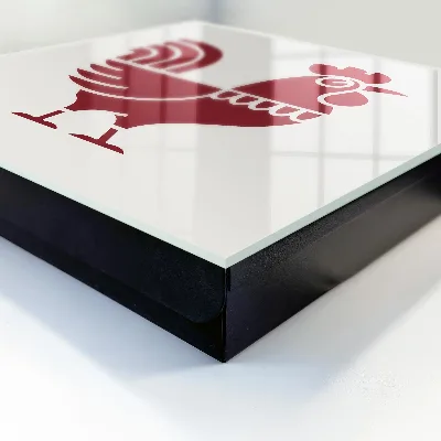 Nyckelskåp i folklig tupp-stil