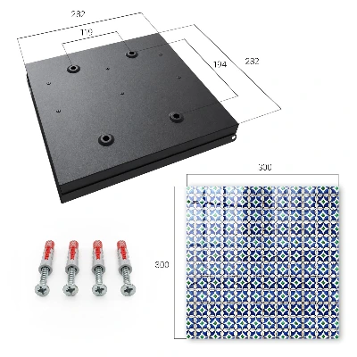 Nyckelskåp Geometrisk abstraktion