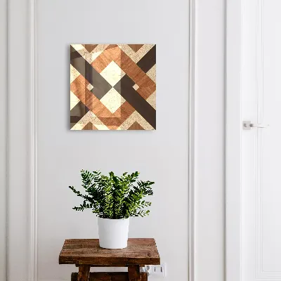Snygga nyckelskåp Modern geometri