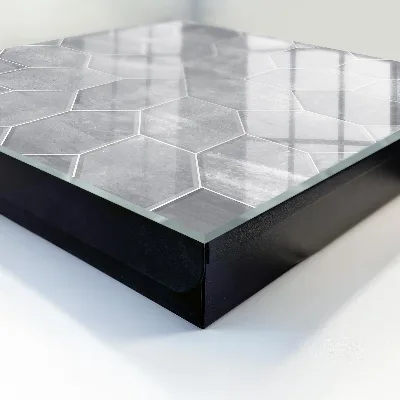 Nyckelskåp Grå geometri