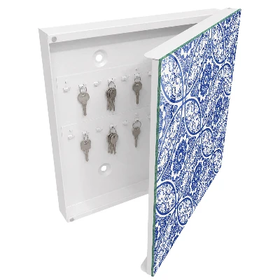 Nyckelbox Blå mosaik