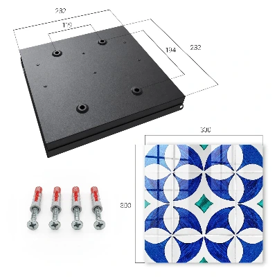 Nyckelbox Geometriskt motiv