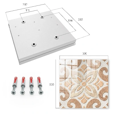 Nyckelbox Beige elegans