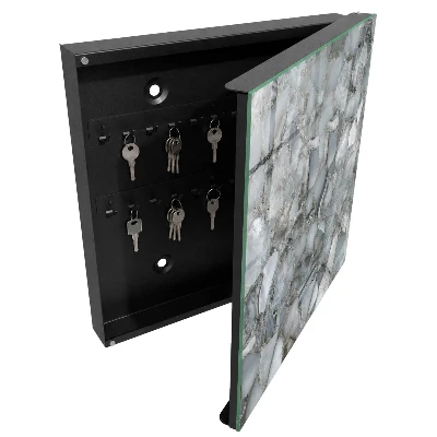Nyckelskåp i stenmosaik