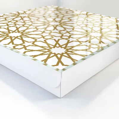 Nyckelbox med geometriskt mönster