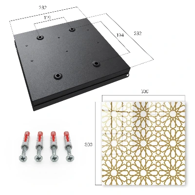 Nyckelbox Geometriskt mönster