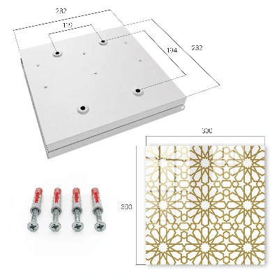 Nyckelbox Geometriskt mönster