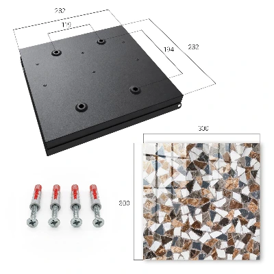 Nyckelbox Geometrisk mosaik