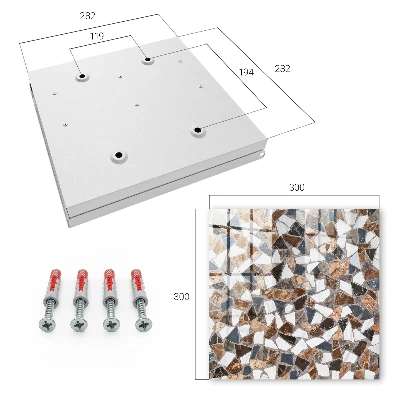 Nyckelbox Geometrisk mosaik