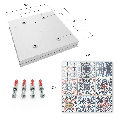 Nyckelbox Mosaikmönster