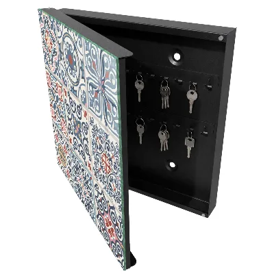 Nyckelbox med mosaikmönster