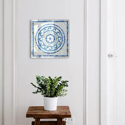 Nyckelskåp Geometrisk mosaik