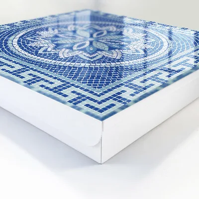 Nyckelbox Blå mosaik