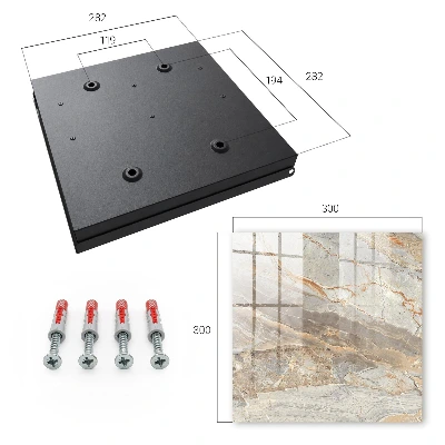 Nyckelbox Elegant marmor