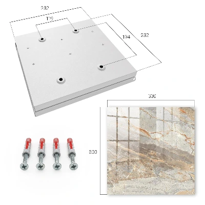 Nyckelbox Elegant marmor