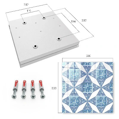 Nyckelbox Geometriskt mönster