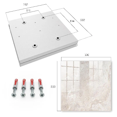 Nyckelbox Beige abstraktioner