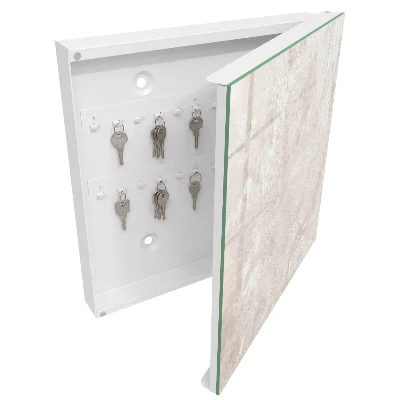 Nyckelbox Beige abstraktioner
