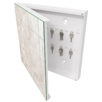 Nyckelbox Beige abstraktioner