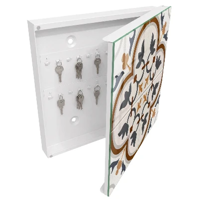Nyckelbox i geometrisk design