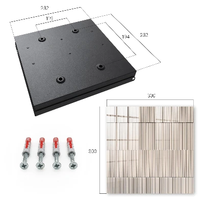 Nyckelbox Minimalism av linjer