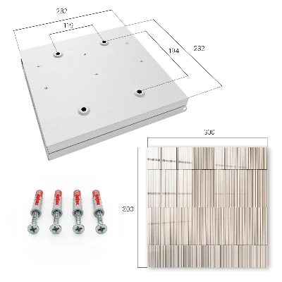 Nyckelbox Minimalism av linjer