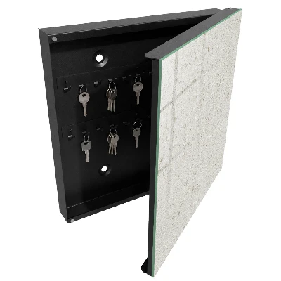 Snygga nyckelskåp Beige sten