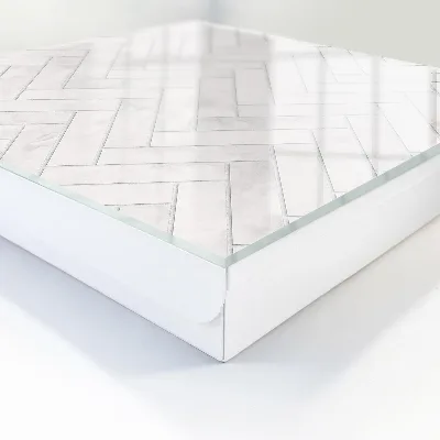 Nyckelbox Marmor fiskbensmönster