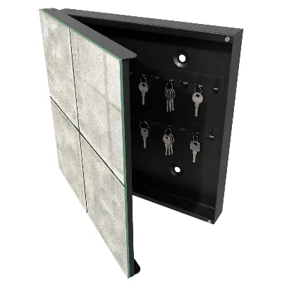 Nyckelskåp Beige kakel