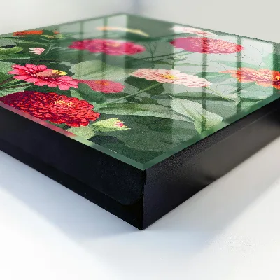 Snygga nyckelskåp Blommande trädgård