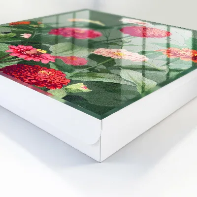 Snygga nyckelskåp Blommande trädgård