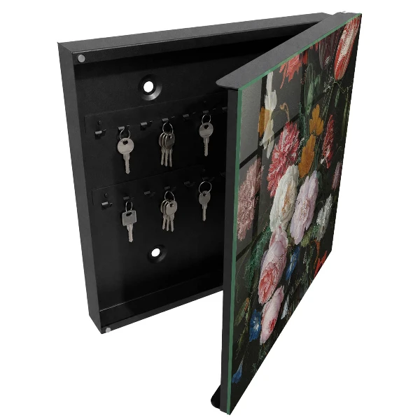 Nyckelbox En bukett blommor