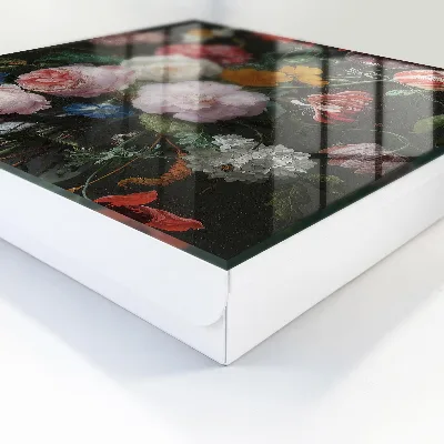 Nyckelbox En bukett blommor