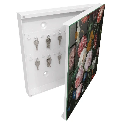 Nyckelbox En bukett blommor