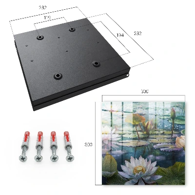 Nyckelbox Vattenblommor