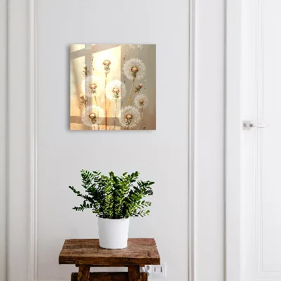 Nyckelbox med motiv av maskrosor