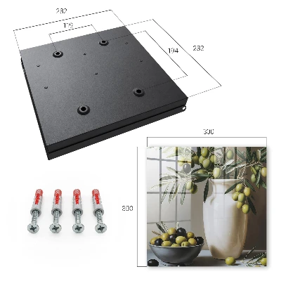 Nyckelbox Oliv natur